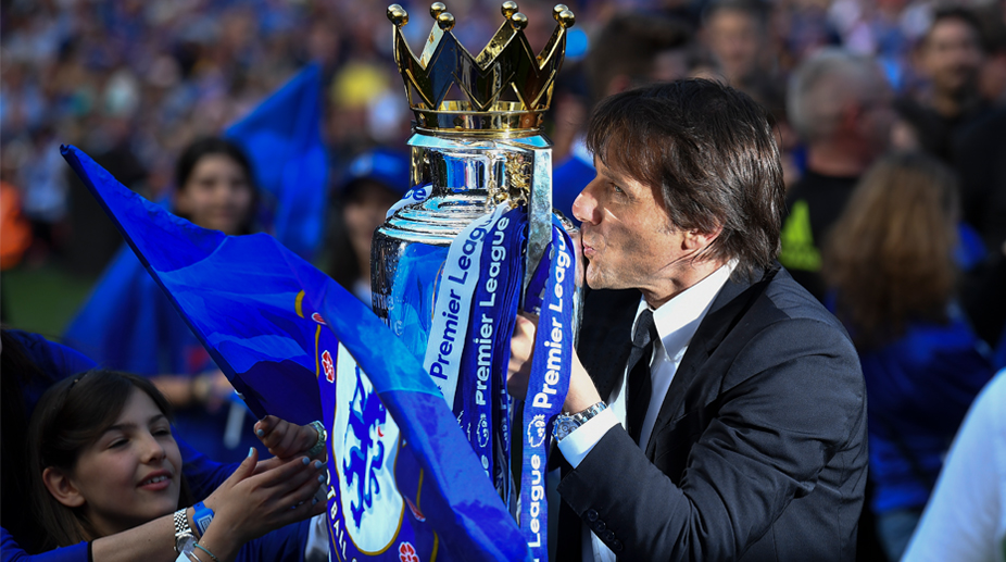Antonio Conte named manager of the year by LMA