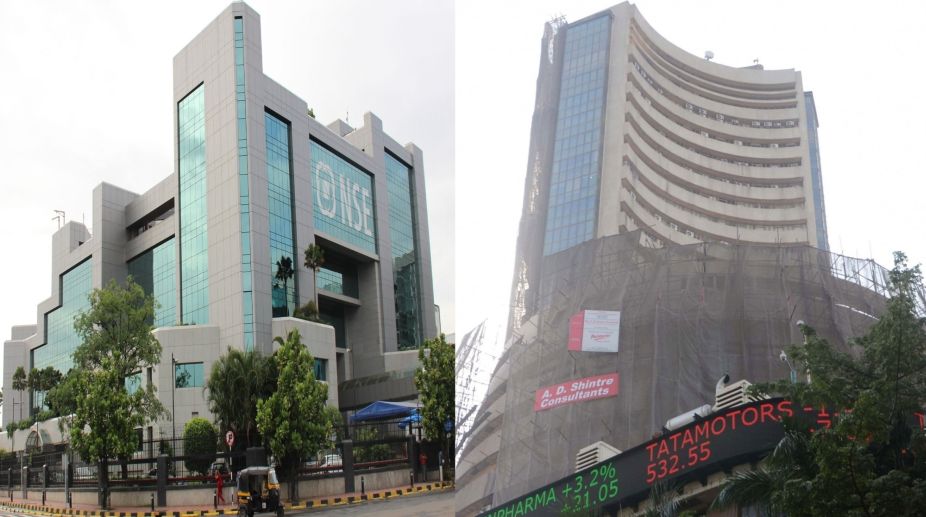 Sensex, Nifty close at new highs, healthcare stocks rise