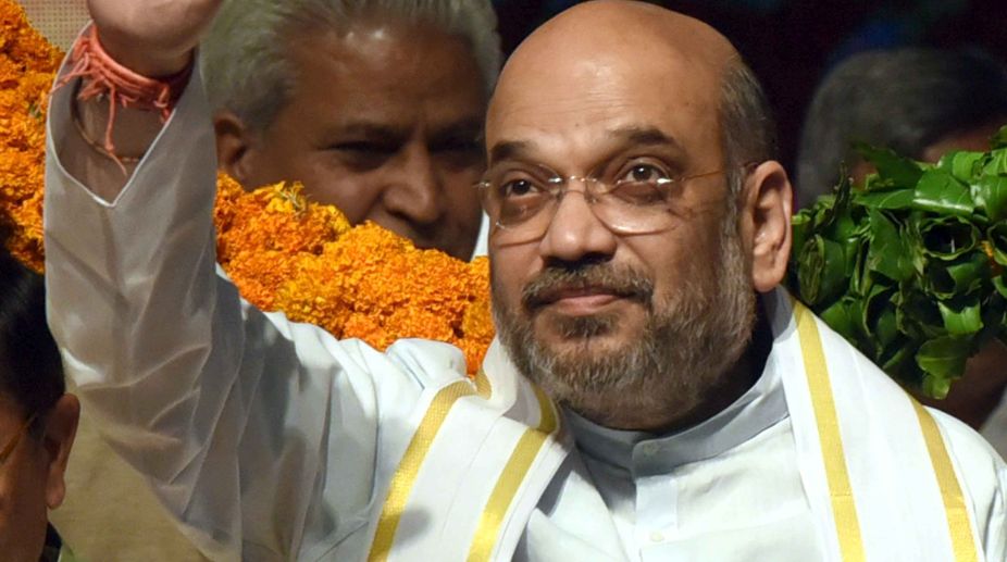 Amit Shah lauds Major involved in human shield incident