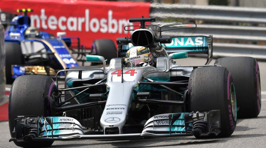 Monaco Grand Prix: Mercedes’ Lewis Hamilton fastest in first practice