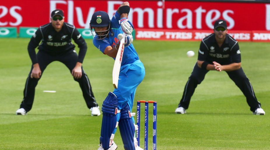 Champions Trophy: Captain Kohli shines as India beat New Zealand in warm-up tie
