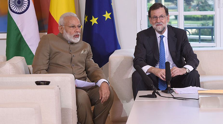 PM Modi discusses bilateral relations with Spanish Prez