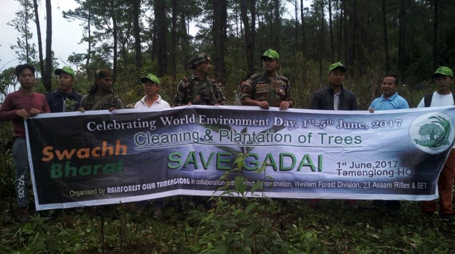 Tree plantation marks World Environment Week in Manipur’s Tamenglong
