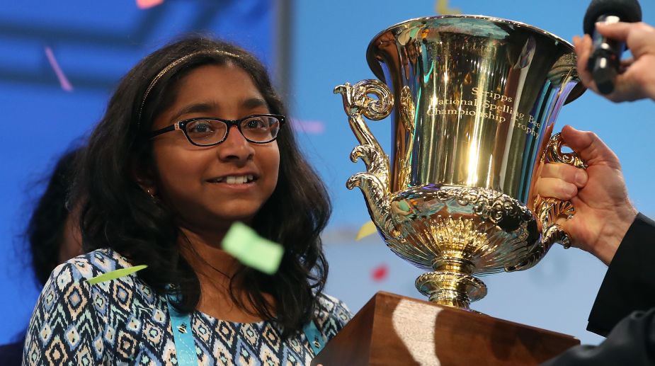 Indian-American girl bags National Spelling Bee title, wins Rs. 25 lakh