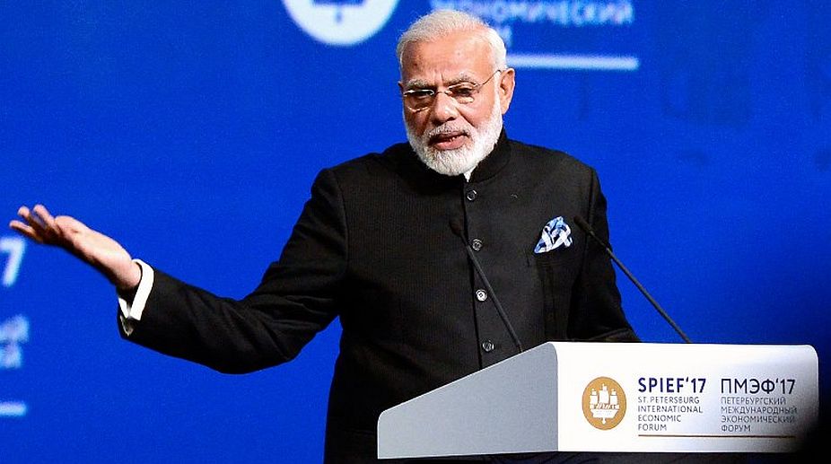 No country questioned surgical strikes, says Modi in US