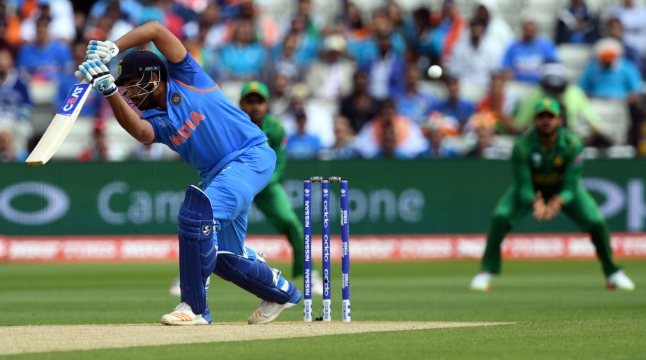 Champions Trophy: Rohit, Dhawan hit half-tons as India reach 100 for no loss