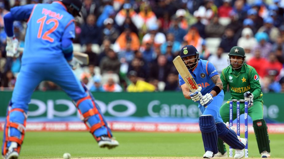 Champions Trophy: India in driver’s  seat, set 320-run target for Pakistan