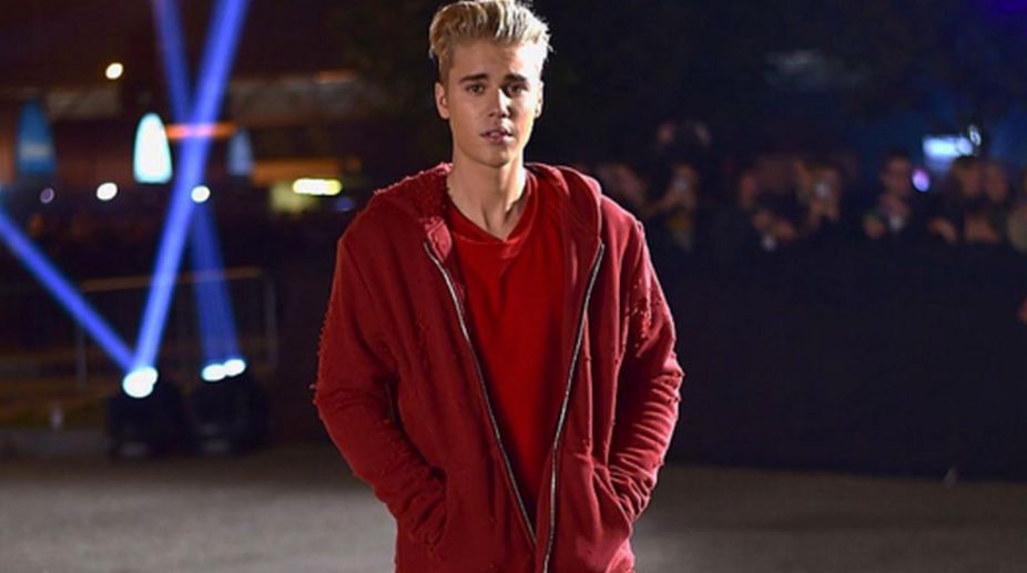 Justin Bieber gets emotional during UK benefit concert