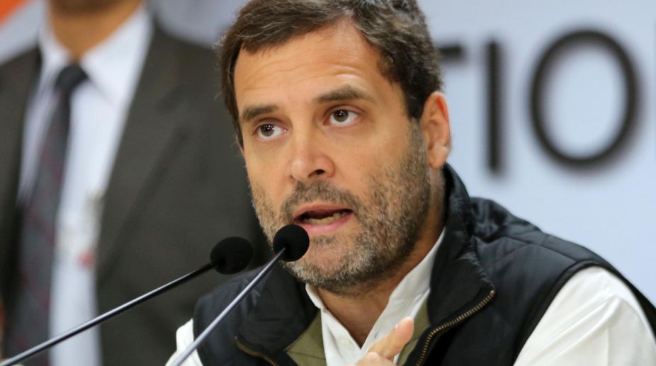 Rahul Gandhi congratulates ISRO for creating history
