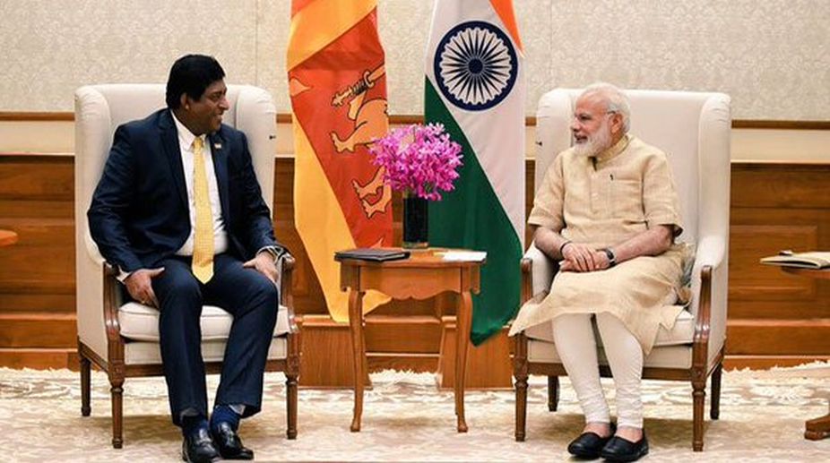 Sri Lankan Foreign Minister meets Modi