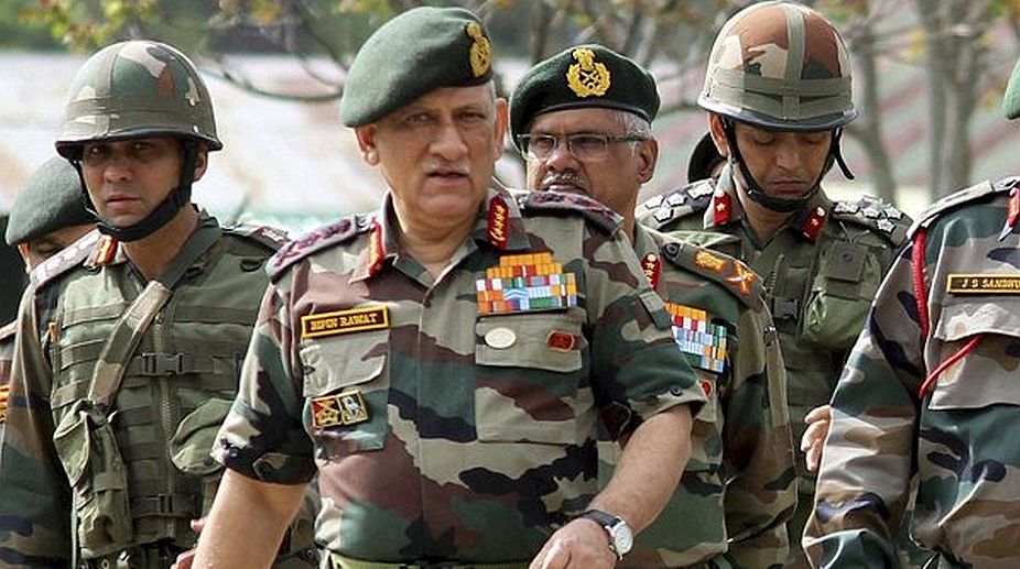 Using human shield is not Indian Army norm: Bipin Rawat