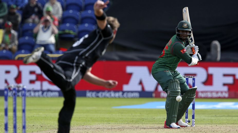 CT 2017: Shakib, Mahmudullah inspire Bangladesh to 5-wicket win over NZ