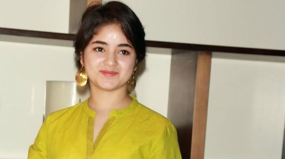 ‘Dangal’ star Zaira Wasim rescued from Dal Lake after accident