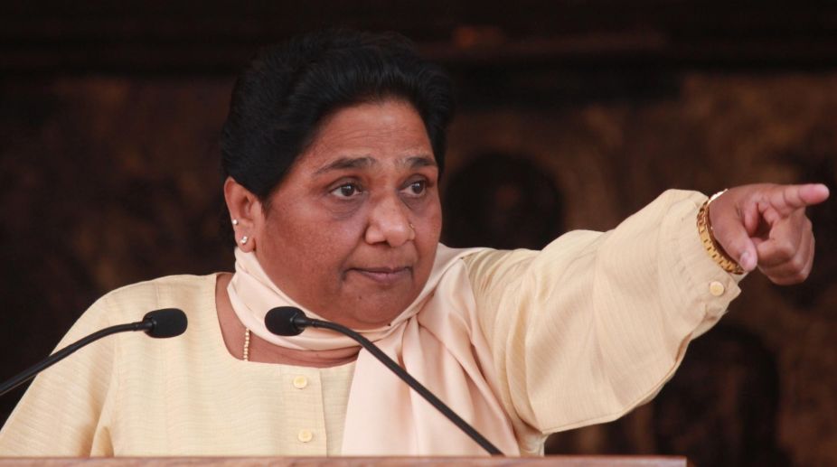 Amid Opposition protests, angry Mayawati says she’ll quit RS