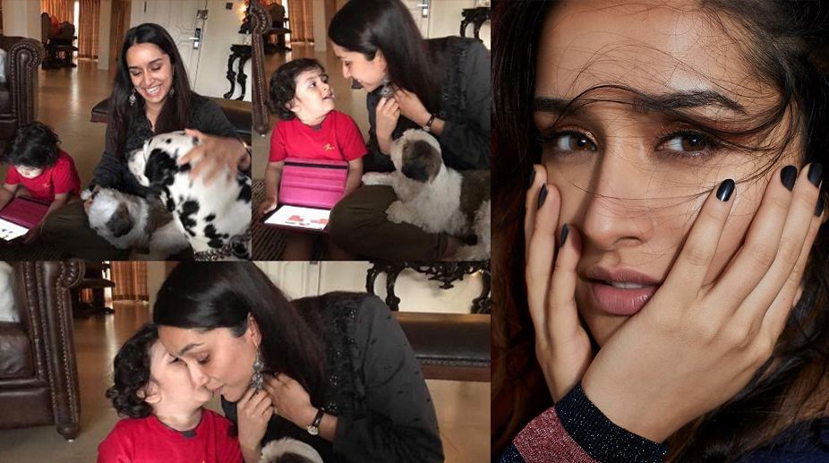 Shraddha Kapoor expresses her love for dogs!