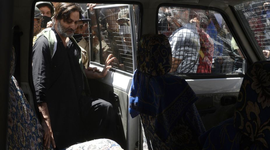 Separatist leader Yasin Malik arrested in Srinagar