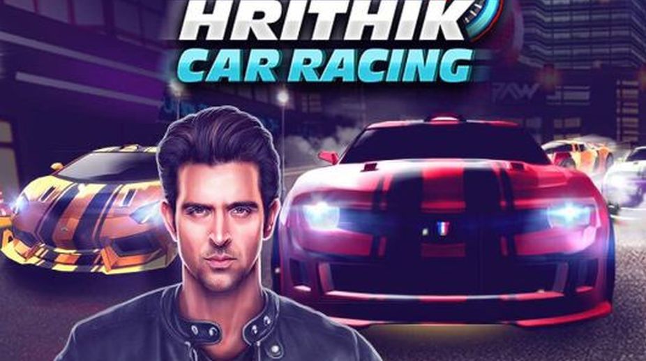 Hrithik Roshan features in car-racing game!