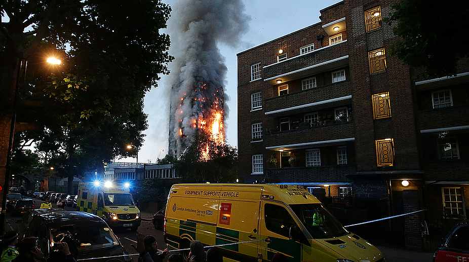 Sikh community helps London blaze survivors