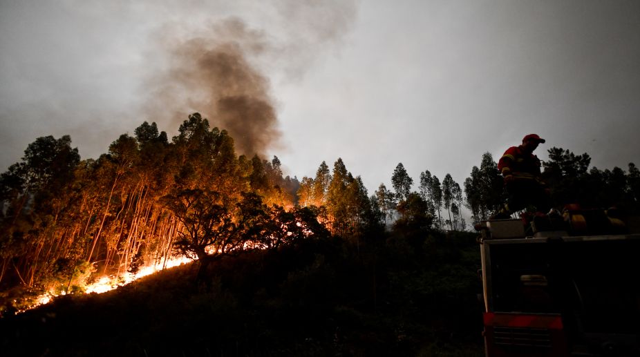 Wildfire continues in Spain