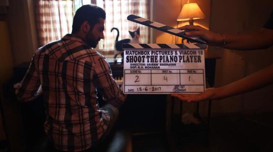 Ayushmann Khurrana starts shooting for ‘Shoot The Piano Player’