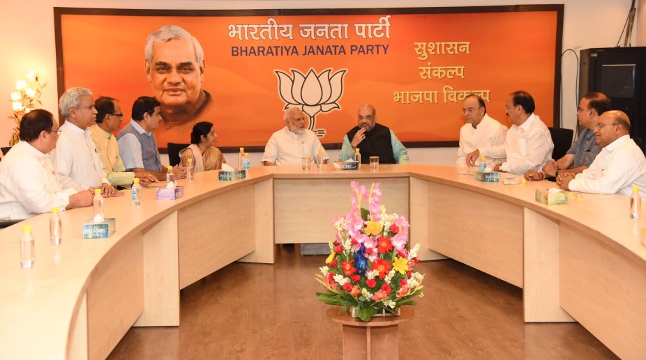 BJP parliamentary board to decide vice-presidential candidate on Monday