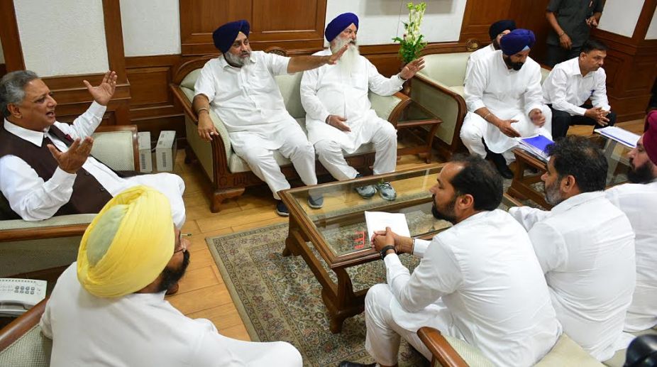 Punjab Assembly passes GST, Akali Dal cries foul over White Paper