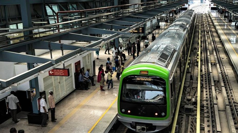 Thousands take to new metro line in Bengaluru