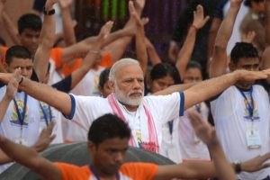 Yoga as important as salt in food: PM Modi