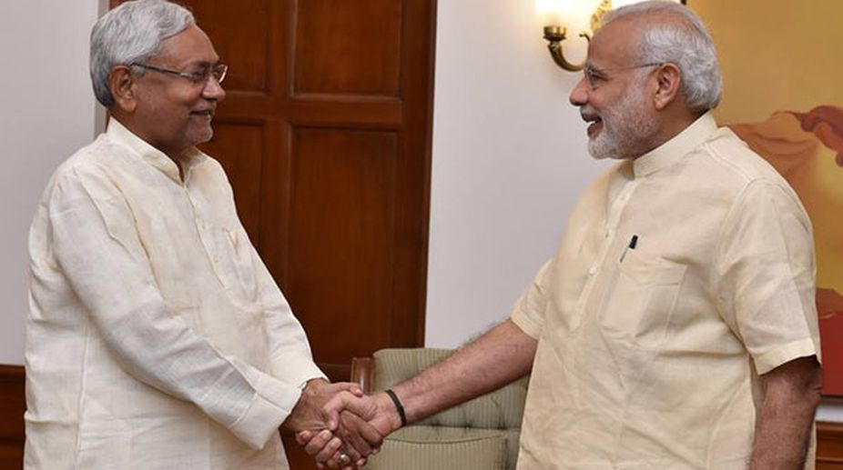 PM Modi prays for ‘friend’ Nitish Kumar’s ‘long life’ on his birthday  