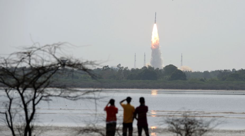 ISRO successfully launches 100th satellite on board PSLV-C40