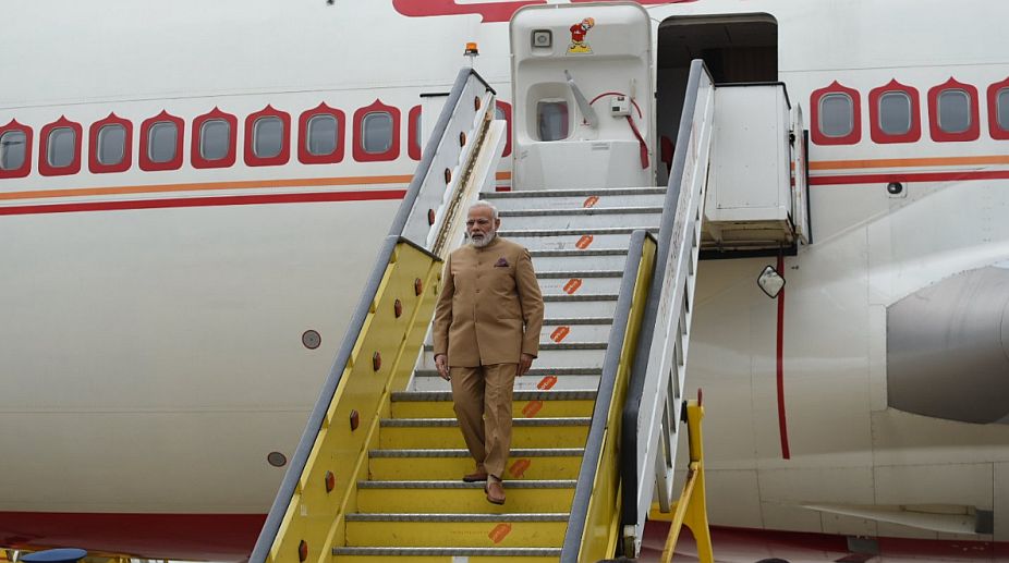 PM Modi reaches Lisbon; to meet Portuguese PM Antonio Costa today