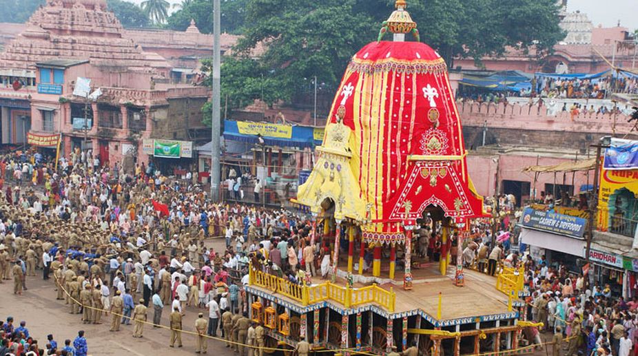 Stage set for annual Rath Yatra festival in Odisha