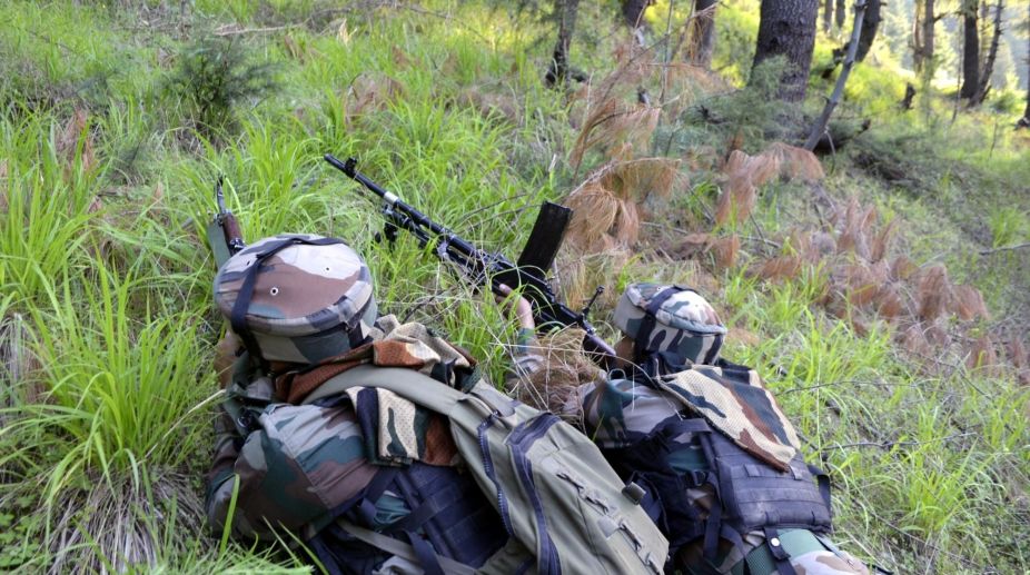 Two soldiers, two militants killed in J-K gunfight