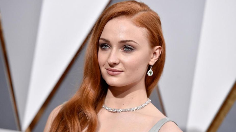 Sophie Turner uses snail gel eye patches