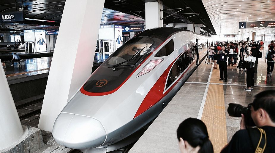 China’s fastest bullet train makes debut