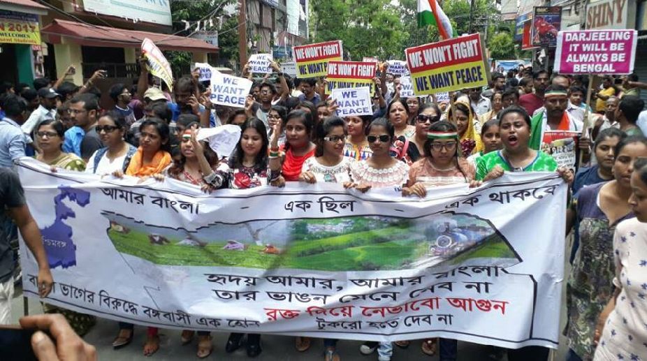 Left denounces racist slogans raised during anti-Gorkhaland protest