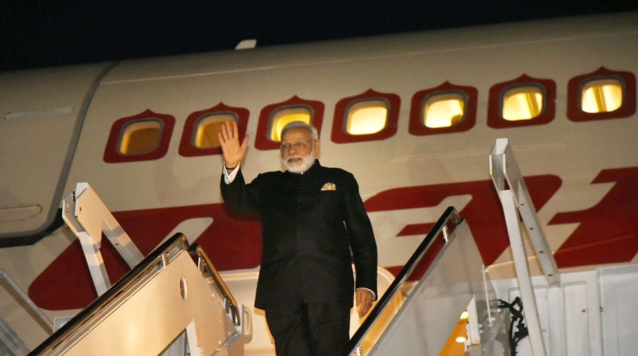 PM Modi returns from three-nation tour