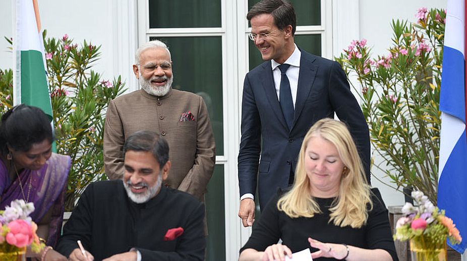 India, Netherlands sign 3 agreements