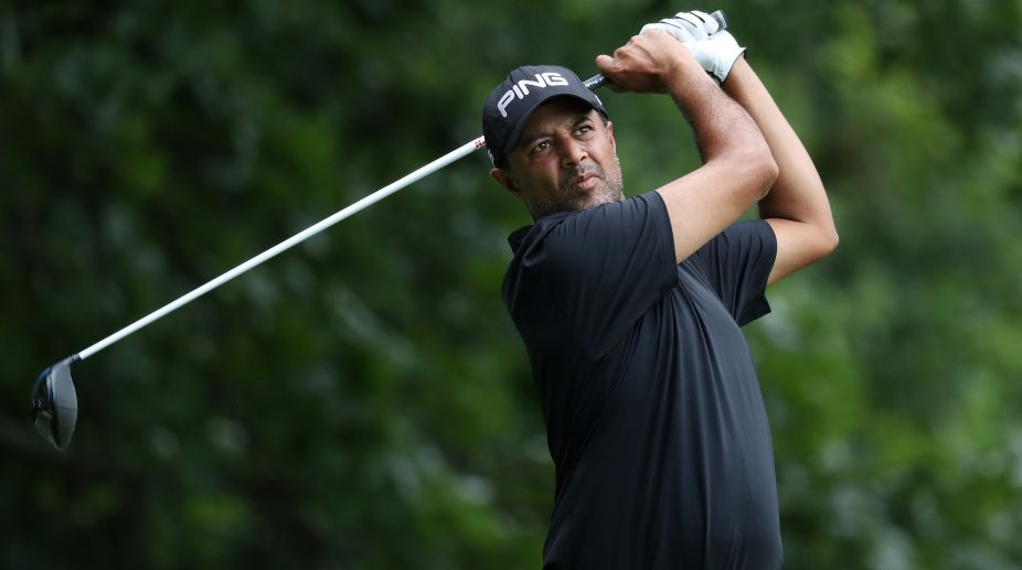 Golfer Arjun Atwal in joint lead at Mauritius Open
