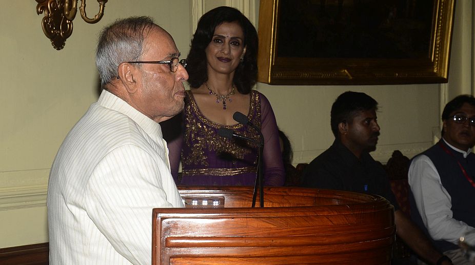 President Pranab Mukherjee reminisces about The Statesman links