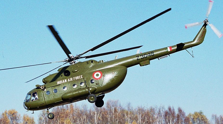IAF chopper crashes in Assam, two dead