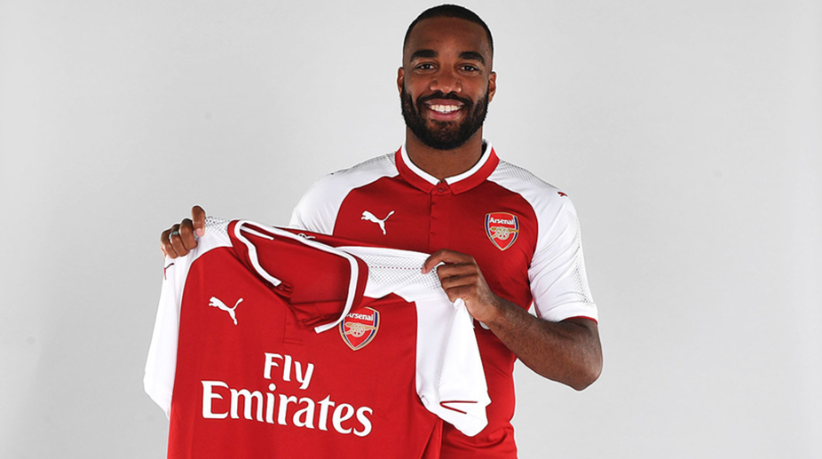 Arsenal sign Alexandre Lacazette for club-record fee of £46.5m