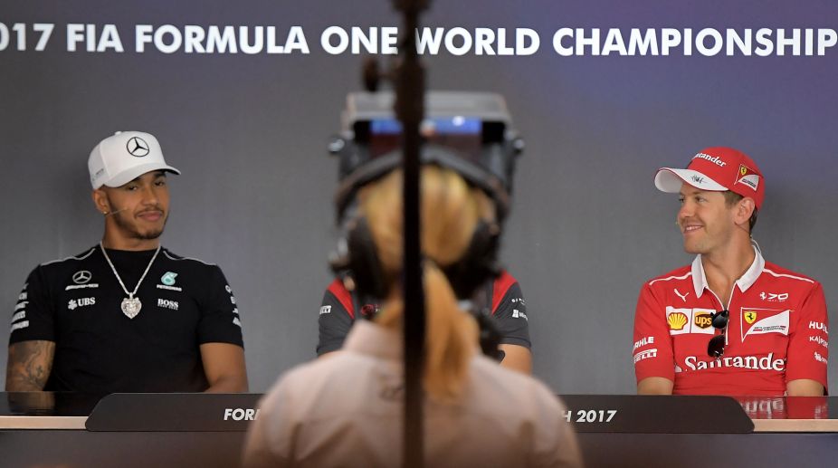 Lewis Hamilton accepts Sebastian Vettel’s apology ahead of Austrian GP