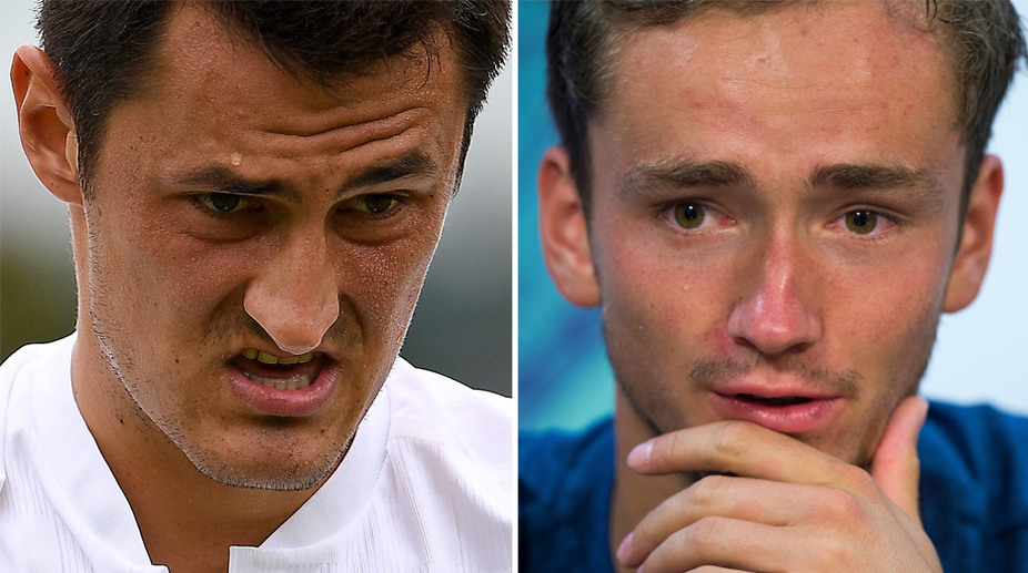 Wimbledon 2017: Fines for Bernard Tomic, Daniil Medvedev