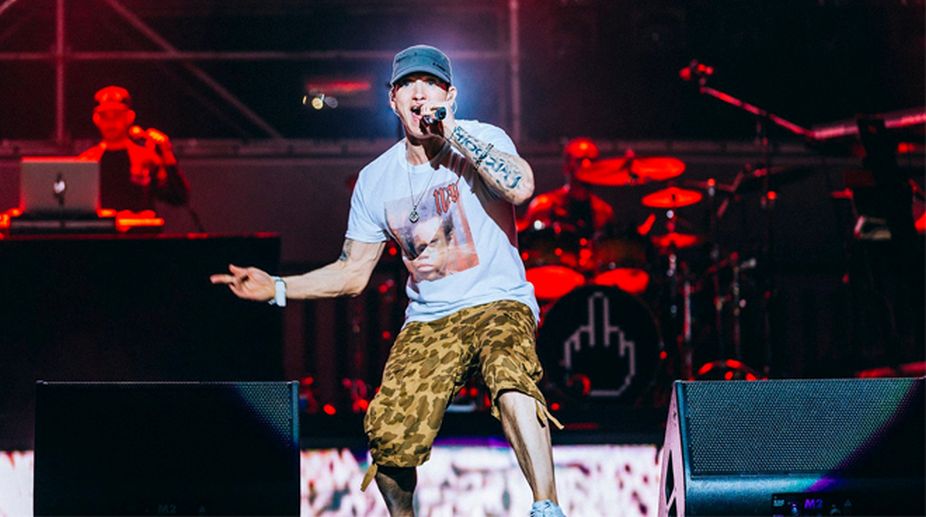 Eminem teases new project with funny photograph