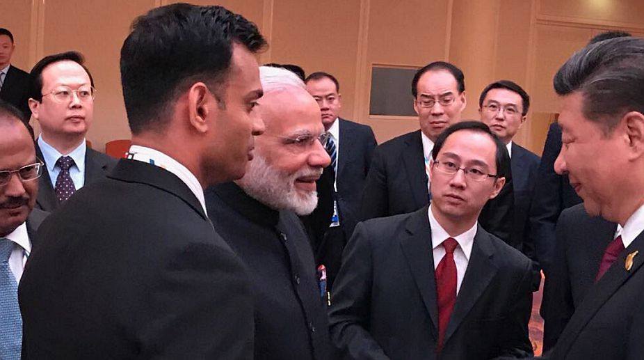 PM Modi, Xi discuss a range of issues at informal meet in Hamburg, says MEA