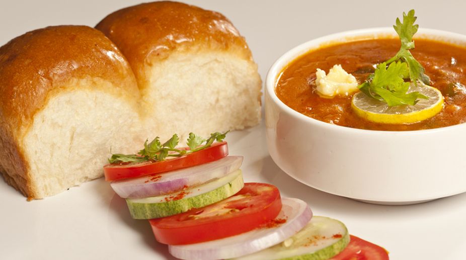 Lip-smacking Bombay Pav Bhaji delight