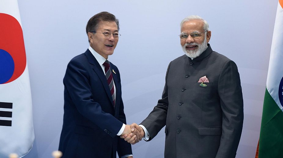 PM Modi meets South Korean President, Italian PM