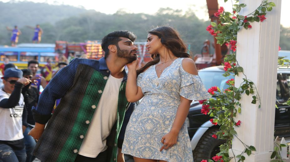 Arjun Kapoor is back with a peppy track for ‘Mubarakan’