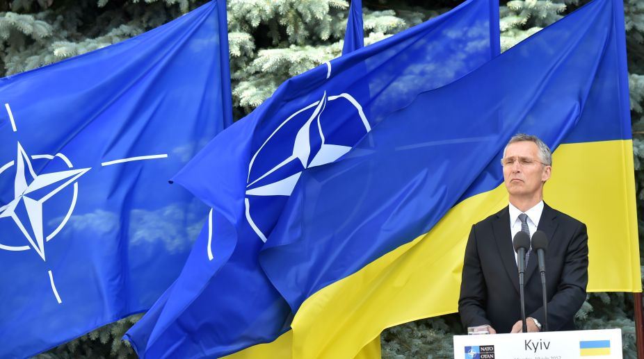 NATO says it supports Ukraine against Russia’s ‘aggressive actions’